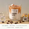 Velas Aromaterapéuticas Creativas, Cera de Gelatina Sabor Café Matcha Latte, Cera de Soja, Adornos Decorativos para el Hogar, Recuerdos