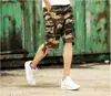 Dropshipping 25 Novos Shorts Camuflados Multi-Bolsos Moda Masculina Casual Tamanho Grande Soltos Comprimento Médio Shorts