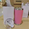 Taza para coche de 20 oz en stock, taza aislada de acero inoxidable 304, taza aislada para estudiantes, taza para beber directamente, taza portátil para viajes