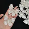 50*60mm Borboleta Cauda de Andorinha Tridimensional Perolada Pulseira DIY Corrente de Celular Pingente para Carro Acessórios com Contas Atacado para Transmissão ao Vivo