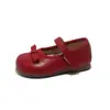 Zapatos Individuales Nuevos de Primavera y Verano para Niñas 2026 Zapatos de Princesa con Lazo para Niñas Zapatos Casuales de Moda para Niñas Pequeñas