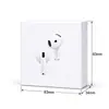 En stock, adecuado para los nuevos AirPods 5, caja de embalaje nueva de 9ª generación, neutra, auricular Bluetooth inalámbrico nuevo de novena generación, tapa superior e inferior