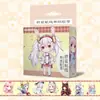 Fitas Washi Adesivas de Anime, Adesivos Fofos para Planner, Papel Fita para Planner para Estudantes