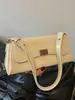 Bolso de Hombro Retro Francés para Mujer 2024 Nuevo Estilo Bolso Cruzado Bolso Baguette Bolso de Axila Textura de Alta Gama Bolso Cuadrado Pequeño