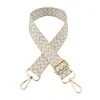 Correa de Hombro Decorativa de Hilo Dorado y Plateado Transfronteriza Nueva Accesorios para Bolsos de Mujer Correa Ajustable de un Solo Hombro Cruzada de Repuesto Correa Larga