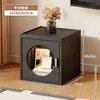 Caja de Almacenamiento Plegable Usada Organizador de Juguetes de Plástico Gran Capacidad Almacenamiento de Ropa A prueba de Polvo Habitación Infantil Gabinete Combinado
