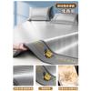 Colchoneta Refrescante de Seda de Hielo, Juego de Sábana Ajustable de Verano Lavable a Máquina, Colchoneta de Ratan de Hierba de Tres Piezas para Dormitorio, Colchoneta Refrescante Suave