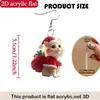 Pendientes Colgantes Gatito Espacial Transfronterizos Accesorios Sexy para el Día a Día y Fiestas Regalos de Navidad Adecuados para Mujeres Todas las Estaciones