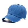Gorra de Béisbol Lavada Clara Desgastada Gorra de Vaquero para Hombres y Mujeres Gorra Casual para Exteriores Sombrero de Moda Coreana Explosiones de AliExpress