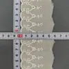 Tecido de Renda Rayon 3-7cm Bordado Perfurado Roupas Renda Lingerie Roupas Infantis Acessórios de Renda Pode Ser Tingido