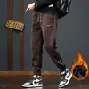 Pantalones Deportivos Gruesos de Primavera y Otoño para Hombre, Pantalones Casuales Sueltos de Invierno para Hombre, Pantalones de Pana para Hombre