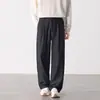 Pantalones Casuales para Hombre Otoño Nuevo Estilo 2026 Retro Japonés de Moda Pierna Recta Versátiles Casuales Largos de Pierna Ancha