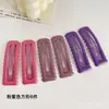 Clipes de Cabelo Coloridos Estilo Suco para Mulheres Primavera/Verão 2026 Estilo Dopamina Ins Presilhas Laterais Bico de Pato Fofas Presilhas Bb Acessórios de Cabelo