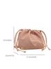 Bolso de basura popular de este año 2024, bolso de hombro con cadena explosiva de moda, bolso tipo cubo colgante para mujer