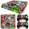 Película ps4 slim Pegatina Máquina Delgada ps4 slim Pegatina Cuerpo ps4 slim Pegatina Graffiti ps4 slim