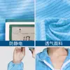 Traje antiestático de dos piezas sin polvo para mujer, color azul para trabajo, protección industrial contra el polvo para hombre, Blanco