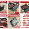 Varios Accesorios de Reparación de Panel de Vidrio-Cerámica Universal para Cocinas de Inducción con Resistencia a Altas Temperaturas y Dimensiones Apilables
