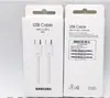 Linha de carregamento rápido USB para Samsung S21, interface dupla tipo C PD, linha de dados EP-DN980