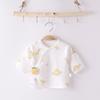 Ropa de bebé de otoño, invierno y primavera para niños y niñas recién nacidos, ropa de media espalda para recién nacidos, top sin huesos Aa, ropa de monje
