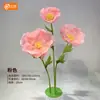 Grande escala gigante loja de flores de papel Meichen decoração de casamento adereços de casamento vitrine falso produtos de flor de papel feitos à mão