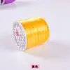 Fornecimento direto da fábrica linha elástica chata 0,8 mm boa elástica resistente ao desgaste linha para miçangas pulseira de miçangas diy linha para miçangas atacado