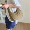 Bolsa de Ombro Casual Leve Transfronteiriça 2025 Nova Simples Versátil Transversal Deslocamento Dumpling Tote Bag Comércio Exterior
