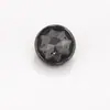 Borda fina botões de camisa com incrustação de diamante costurados à mão pequeno casaco estilo Chanel botões de metal para jaqueta corta-vento suéter tricô