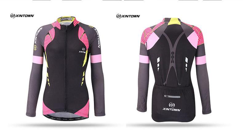 女郎骑行服长袖上衣展示图 (3)