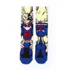 Calcetines de Algodón Unisex para Hombres y Mujeres, Calcetines de Anime de Moda, Calcetines de Tubo Medio de Héroe de Película de Comercio Exterior, Calcetines Versátiles Casuales de Dibujos Animados