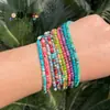 Ventas Directas de Fábrica 4x6mm Bambú Colorido Articulación Gruesa Piedra Emperador DIY Fabricación de Joyería Pulsera Collar Material para Joyería Al por Mayor