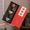 Juego de Tazas de Té de Arcilla Púrpura Caja de Regalo Taza Maestra de Cerámica China Taza de Té Juego de Té Kung Fu Souvenir de Fiesta Anual Regalo Personalización