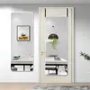 Espelho de Porta para Dropshipping, Espelho de Vestir, Espelho de Maquiagem Adesivo de Parede para Casa, Espelho de Provador Atrás da Porta do Dormitório de Meninas