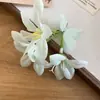 Nuevo Pasador de Flor de Tela Dulce Estilo Chino con un Toque de Lujo, Exquisito Clip de Pato, Accesorio para el Cabello de Moda y Elegante con un Diseño Único