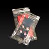 Bolsa sellada para carcasa de teléfono móvil de 5.5 pulgadas, bolsa de plástico transparente de doble cara con cierre de hueso, bolsa sellada de embalaje universal para productos electrónicos