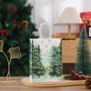 Bolsas de Regalo Navideñas Transfronterizas con Temática de Bosque, Bolsas de Empaque de Souvenir Impresas para Fiestas, Bolsas de Regalo para Feriados al por Mayor