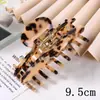 Nuevo Clip para Coleta Estilo Coreano Accesorios para el Cabello de Celebridades de Internet Pinza Versátil de Ácido Acético para Mujer Pinza Elegante para el Cabello de Comercio Exterior de Amazon