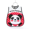 Toalla babero para bebé multicolor multiestilo bolsa para babas de bebé babero de comer EV toalla suave para babas sin lavado impermeable tridimensional