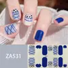 ZA adesivo de unha branco sem cozer à prova d'água total patch de arte de unha sentido avançado estilo simples cola de esmalte atacado