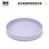 Prato de jantar de silicone para animais de estimação, anti-transbordamento, fácil de limpar, dobrável, portátil, bebedouro para cachorro, tigela para animais de estimação