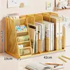 Estante Metálico para Archivos de Oficina Marco para Archivos Estante de Almacenamiento Múltiples Niveles Hierro Caja de Almacenamiento para Carpetas Archivos Vertical Libro
