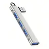 Hub Expansor Quatro em Um Estação de Docking Multifuncional TYPE-C Divisor Um para Quatro USB 2.0