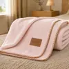 Manta para siesta, manta de cachemira, manta de forro polar coral para todas las estaciones, manta de toalla, manta para sofá, manta para oficina con aire acondicionado, manta decorativa, chal