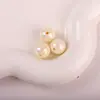 Venta Caliente Transfronteriza AB Color Iridiscente Acrílico Redondas Siete Colores Agujero Pasante Cuentas Sueltas Manualidades DIY Accesorios para Joyería Cuentas al por Mayor