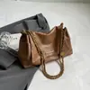 Elegante Bolso de Hombro Xiaomi Retro de Gran Capacidad para Mujer Bolso 2026 Nuevo Bolso Cruzado Simple con Cadena de un Solo Hombro