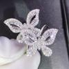 Anillo Combinado Weia Creative Serie Mariposa Libélula para Mujer Joyería Wish Transfronteriza Casual Popular Europeo y Americano Joyería de Mano