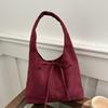 Bolsa tote retrô moderna para mulheres, nova chegada da primavera de 2025, bolsa de ombro elegante e versátil com grande capacidade para trabalho e deslocamento
