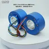 Fábrica de Anillos Rozantes Conductores Ofrece Varias Especificaciones, Grado V0, Rotación Ilimitada, Sándalo Morado y Otros