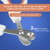 Gatos y Perros Mascotas Cortauñas y Recortadores Cortauñas para Conejos Cortauñas para Gatos de Interior Cortauñas para Garras de Gato con Protector de Seguridad Herramienta de Aseo Profesional para Gato Gatito