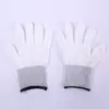 Guantes de Protección Laboral al por Mayor Hilo de 10 Hilos Construcción Engrosada y Duradera Guantes de Trabajo para Obra Guantes para Reparación de Automóviles Transpirables Hilo de Algodón Blanco Antideslizantes