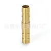 Codo de Unión de Pagoda de Cobre de Una Línea 6 8 10 12 14 16 19 25 mm Conector Recto Suministros para Tuberías de Acuario